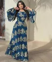 Вечернее платье Eid, мусульманские женщины, свободные блестки, абайя, вечерние платья Рамадан, абайя, кафтан, элегантные платья, новинка 2023 (art.: 3920c1199817e)