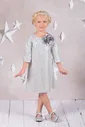 Вечернее платье для девочек с пайетками и рукавами 3/4 от AS408 Kids Dream - Вечерние платья для девочек