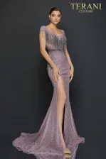 Вечернее платье от бренда Terani Couture"2011GL2214" в стиле - С рукавами